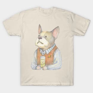 French bulldog and Gin tonic T-Shirt